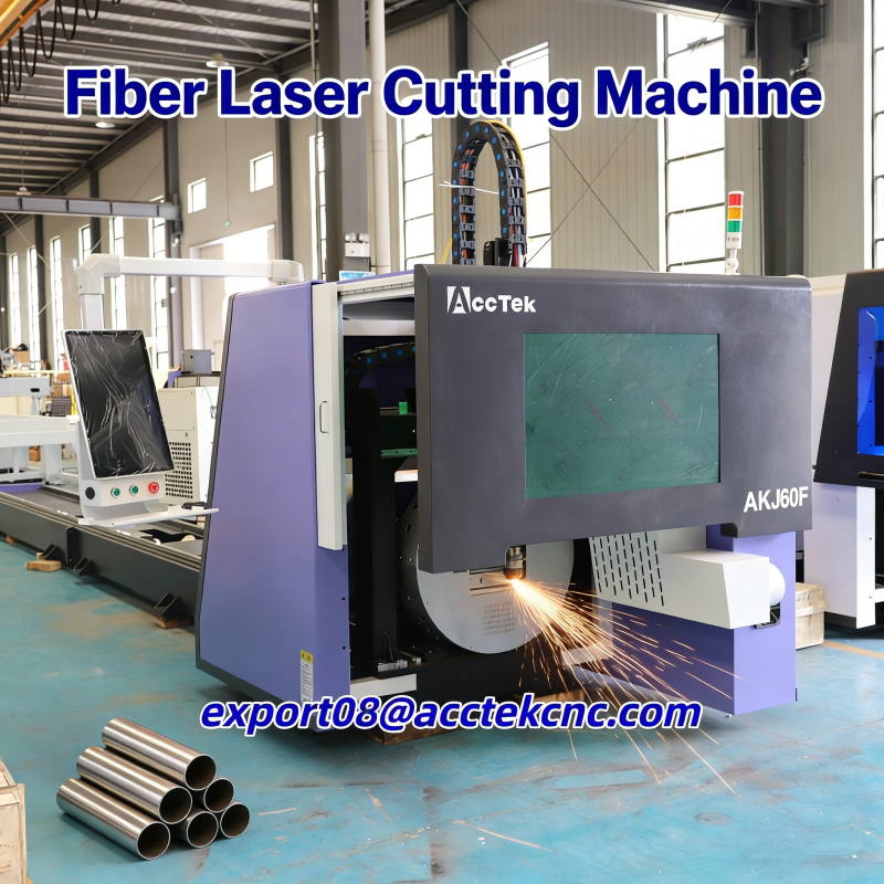 Industrial Laser Metal Cutter - High Speed Tube Metal Material Processing