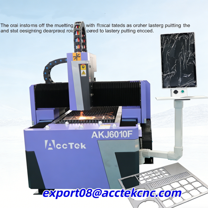 Industrial Laser Metal Cutter - CE Certified Small Size Fiber Laser