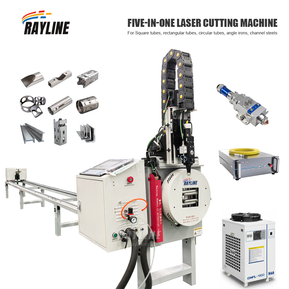 Industrial Laser Metal Cutter - Factory Direct Price 4 Axis Tube