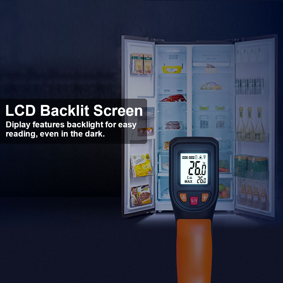 Digital Infrared Thermometer S - огляд і ціна Industrial Laser Temperature Gun