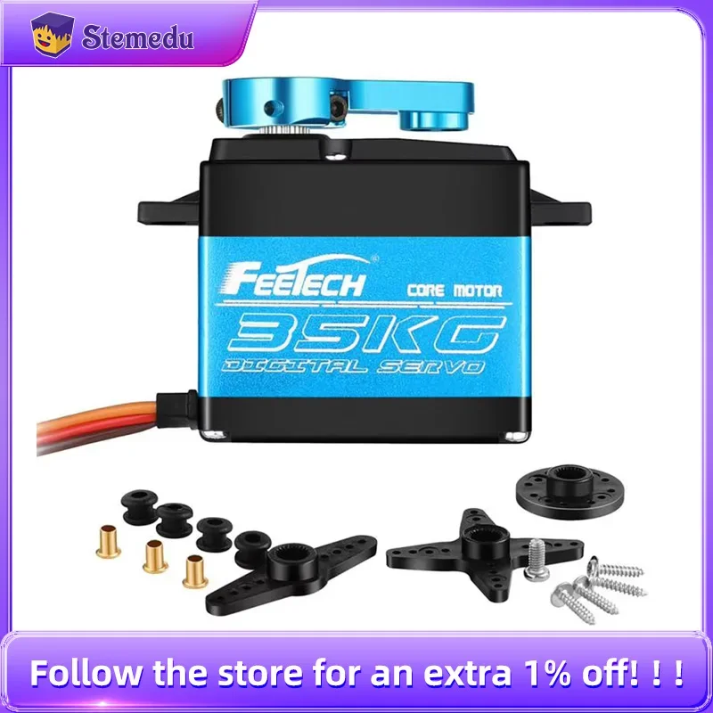 Feetech FT5330M 35KG Digital R - огляд і ціна Servo Motor Cnc
