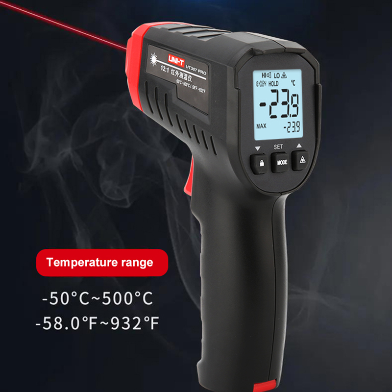UNI-T UT306S UT306C Digital Th - огляд і ціна Industrial Laser Temperature Gun