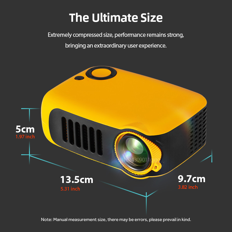 A2000 Mini Projector Portable  - огляд і ціна Industrial Laser Projector