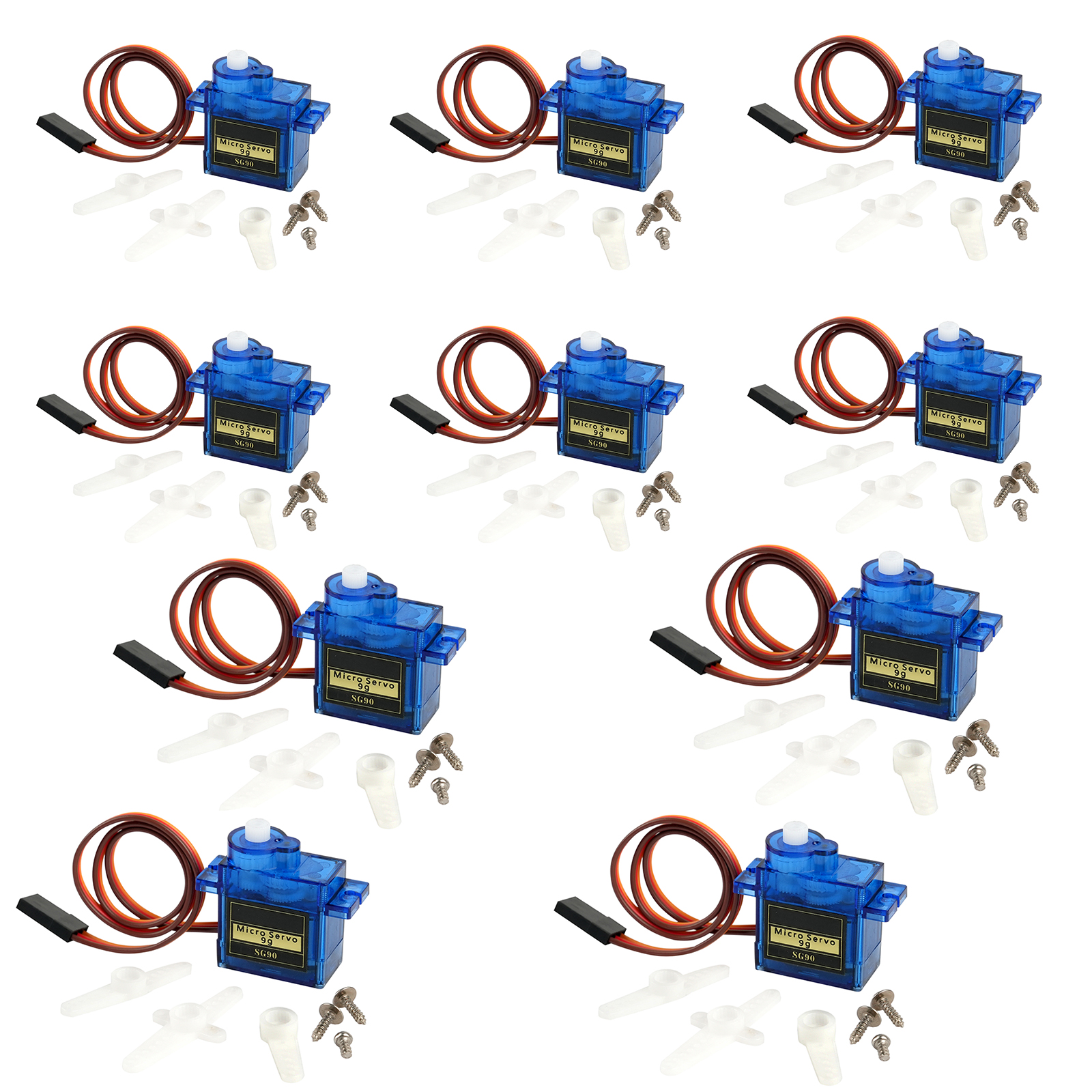 1/2/5/10pcs SG90 Servo Motor M - огляд і ціна Servo Motor Cnc
