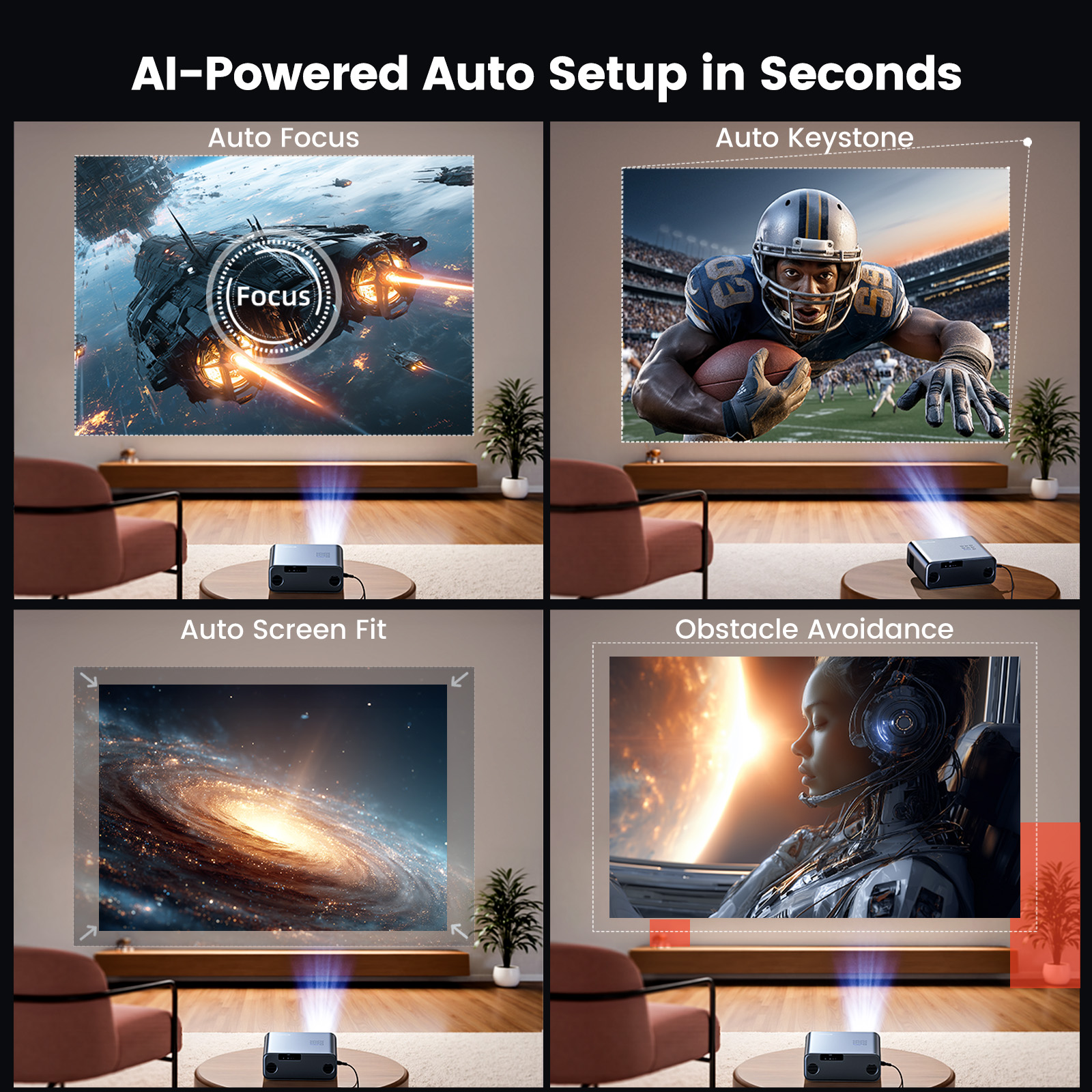 WIMIUS 1200 ANSI Projector 4K  - огляд і ціна Industrial Laser Projector