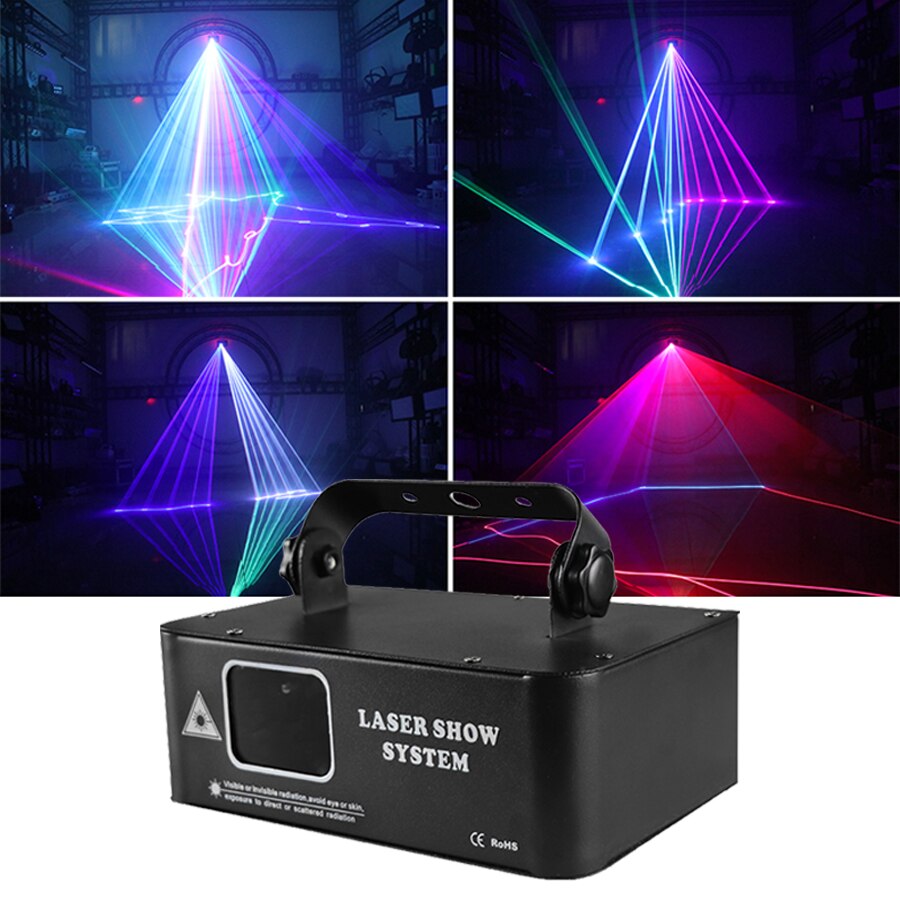 RGB Laser 500MW Beam Line Scan - огляд і ціна Industrial Laser Projector