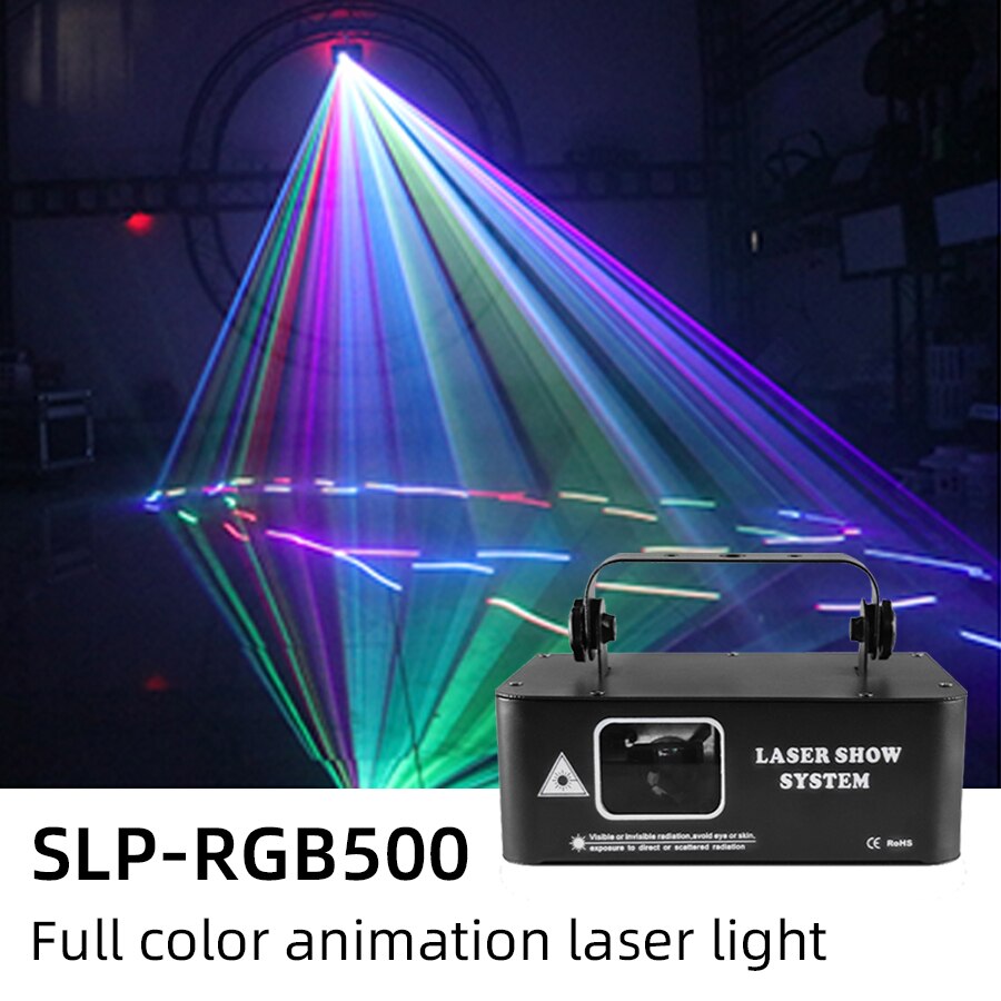 RGB Laser 500MW Beam Line Scan - огляд і ціна Industrial Laser Projector