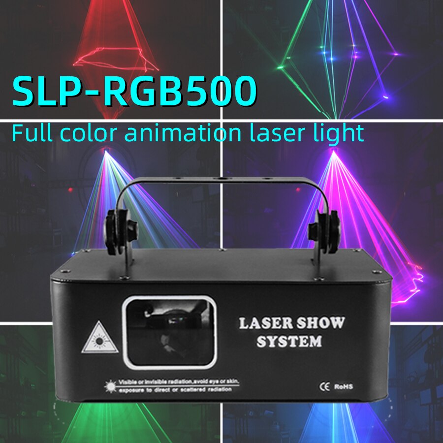RGB Laser 500MW Beam Line Scan - огляд і ціна Industrial Laser Projector