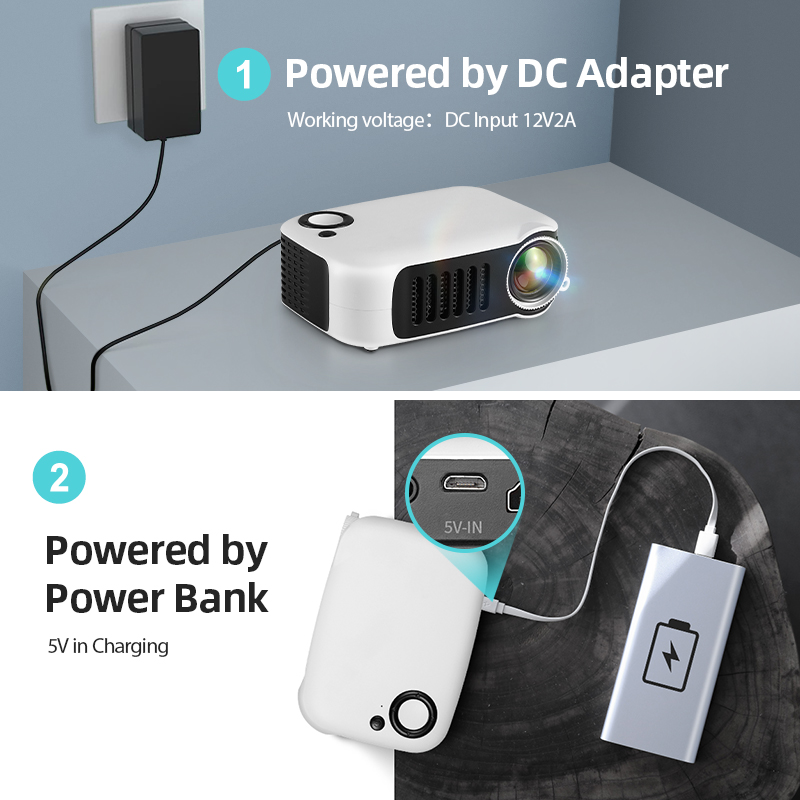 A2000 MINI Projector Portable  - огляд і ціна Industrial Laser Projector