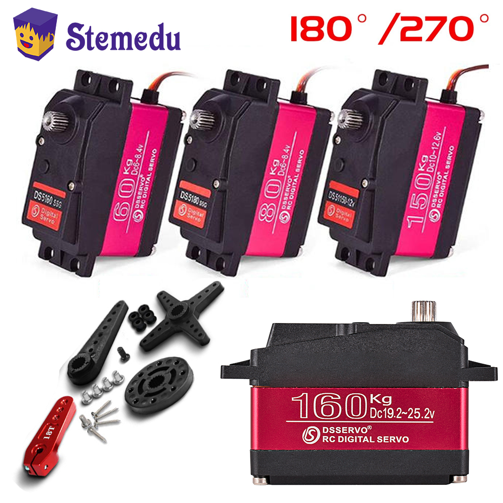 60/80/150/160KG DS5160 DS5180  - огляд і ціна Servo Motor Cnc