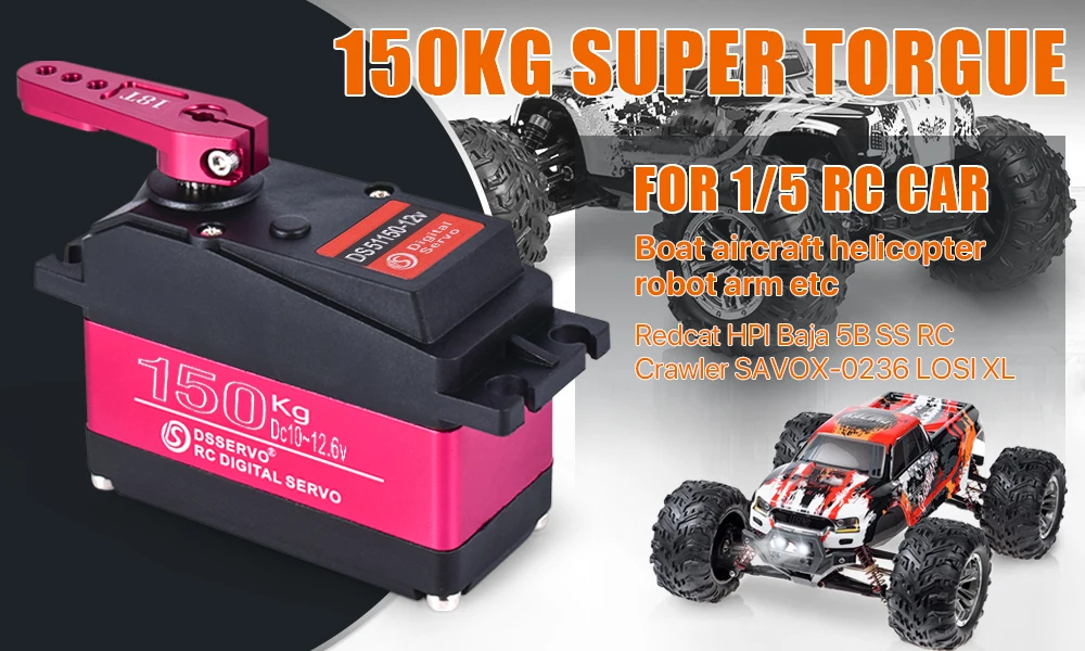 60/80/150/160KG DS5160 DS5180  - огляд і ціна Servo Motor Cnc