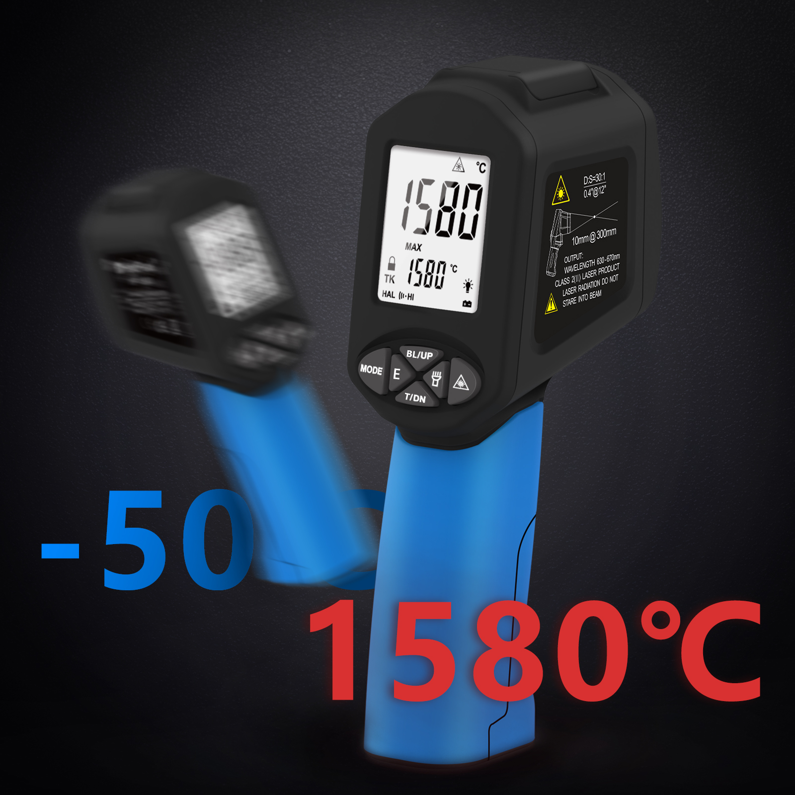 Industrial Infrared Thermomete - огляд і ціна Industrial Laser Temperature Gun