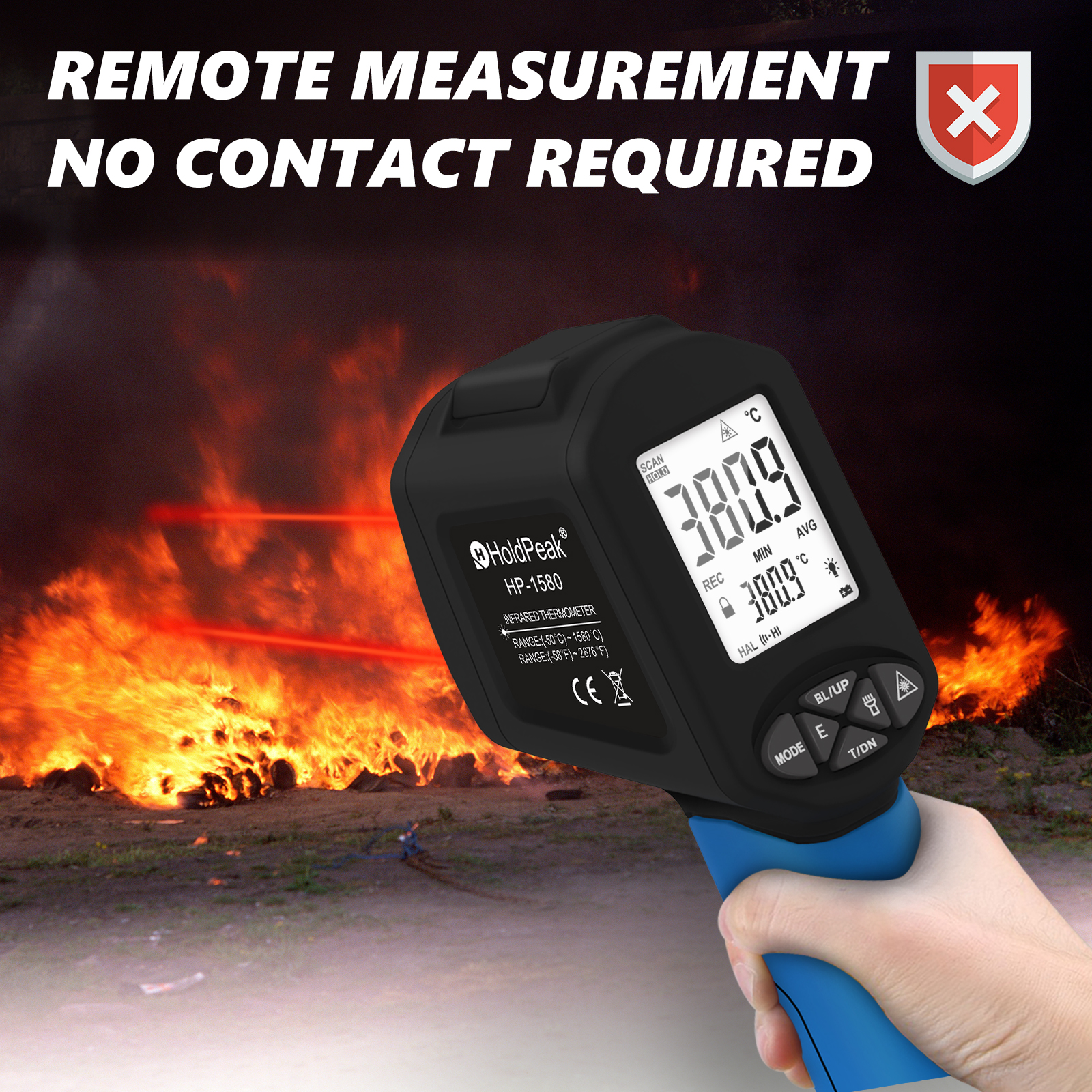 Industrial Infrared Thermomete - огляд і ціна Industrial Laser Temperature Gun