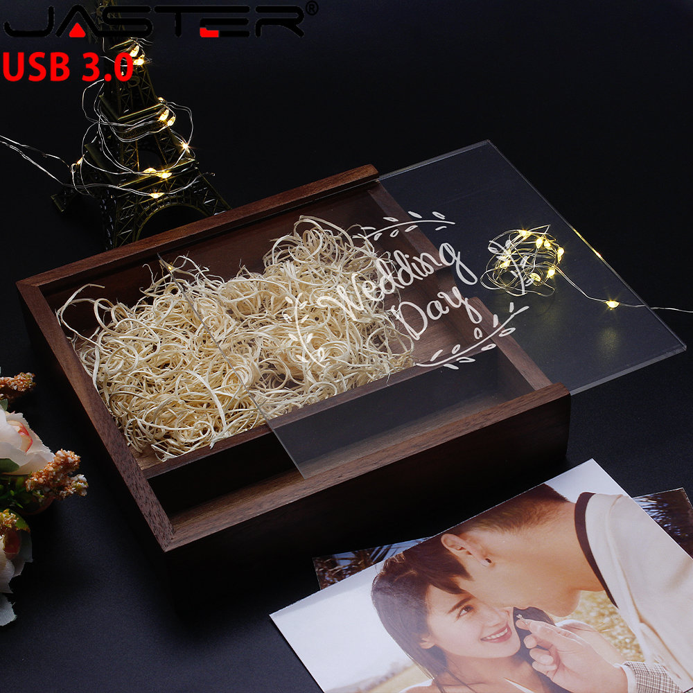 JASTER Wooden Box USB Flash Dr - огляд і ціна Industrial Laser Pen