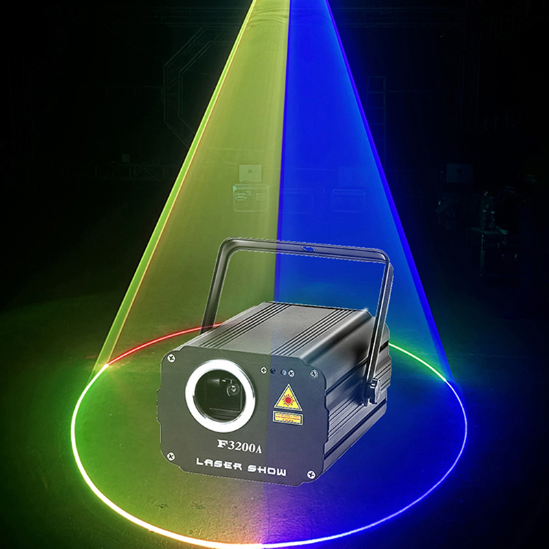 Beam Scanner RGB 3D Stage Lase - огляд і ціна Industrial Laser Projector