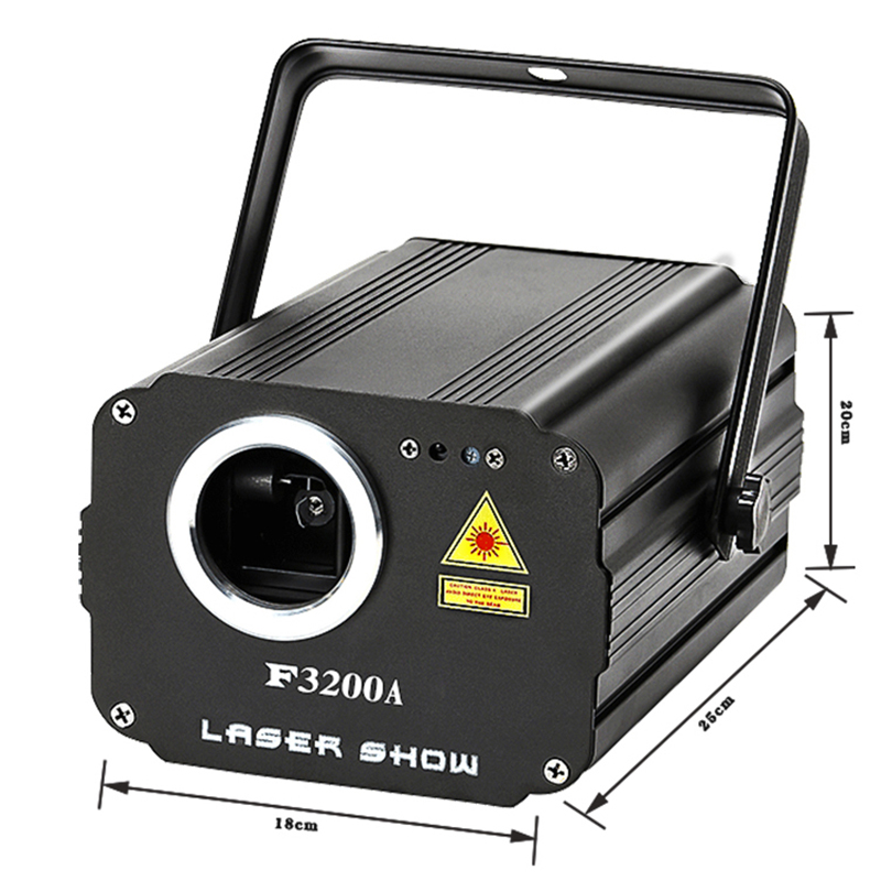 Beam Scanner RGB 3D Stage Lase - огляд і ціна Industrial Laser Projector