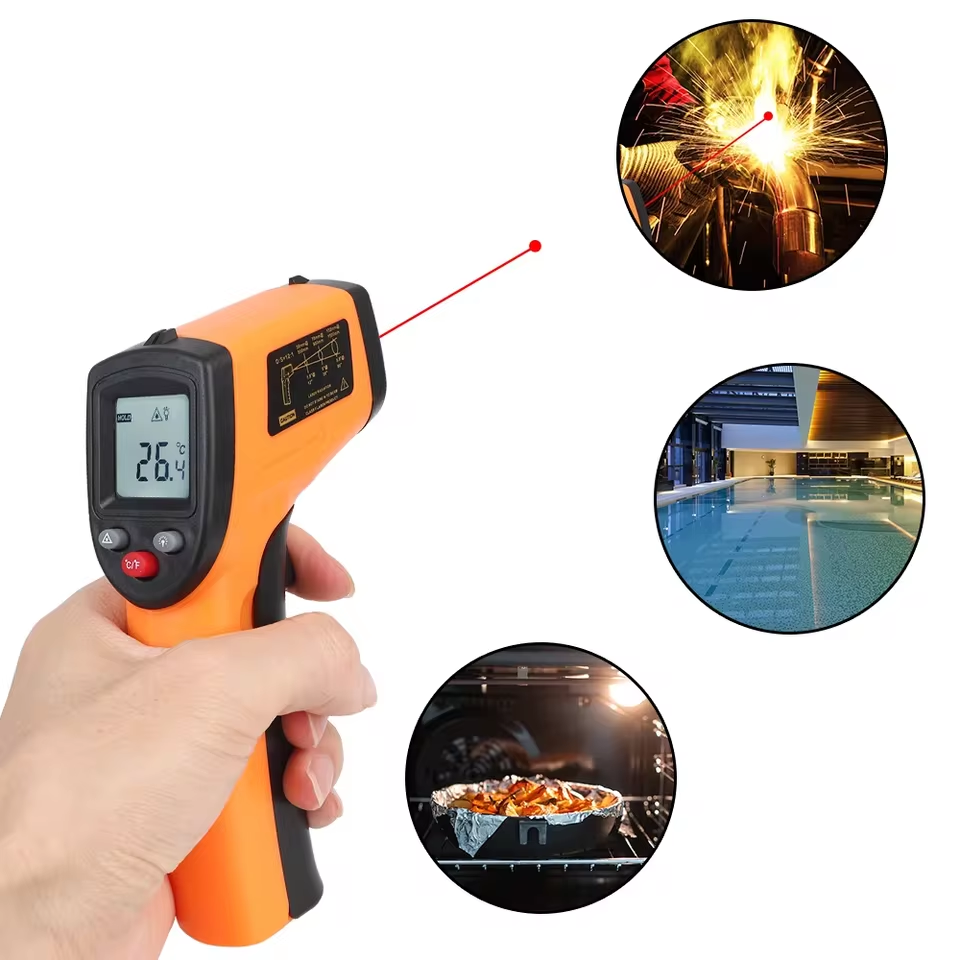 New T600 T600A Digital Infrare - огляд і ціна Industrial Laser Temperature Gun
