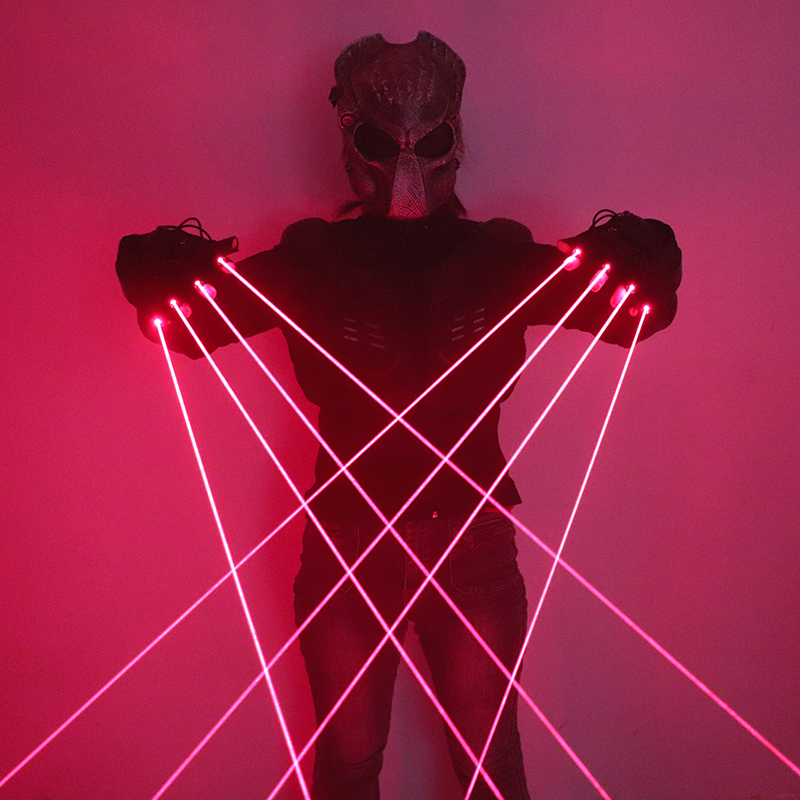 650nm 4Pcs Red Laser Gloves Si - огляд і ціна Industrial Laser Projector