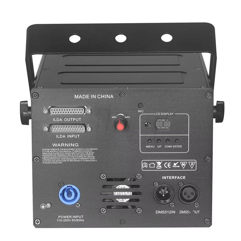 YUER RGB Laser 1w 2w 3w 4w Ani - огляд і ціна Industrial Laser Projector