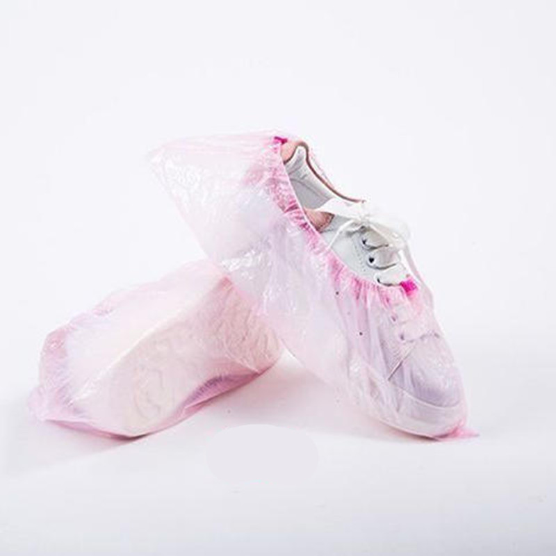 Pink Plastic Shoe Covers 100/2 - огляд і ціна Dust Shoe Cnc