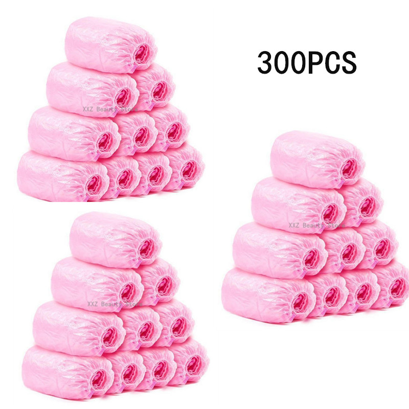 Pink Plastic Shoe Covers 100/2 - огляд і ціна Dust Shoe Cnc