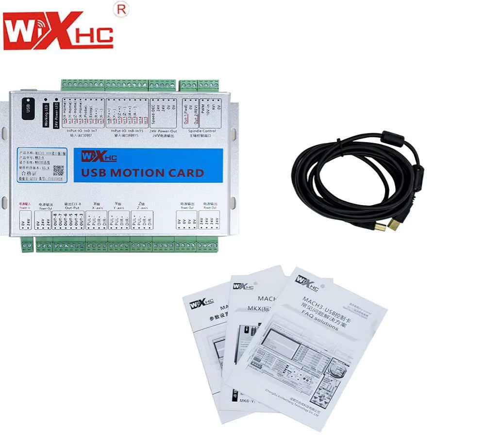 XHC 2000KHZ Mach3 3/4/6 axis U - огляд і ціна Servo Motor Cnc
