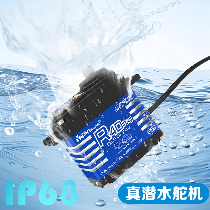 4PCS YiPinservo 40kg Metal Gea - огляд і ціна Servo Motor Cnc