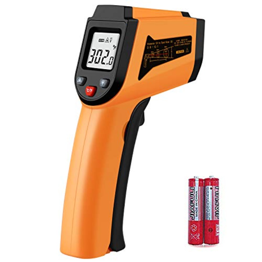 Laser Infrared Thermometer Non - огляд і ціна Industrial Laser Temperature Gun