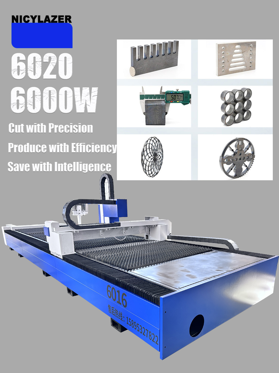 CNC 6000W 6020 Fiber Laser Cut - огляд і ціна Industrial Laser Metal Cutter