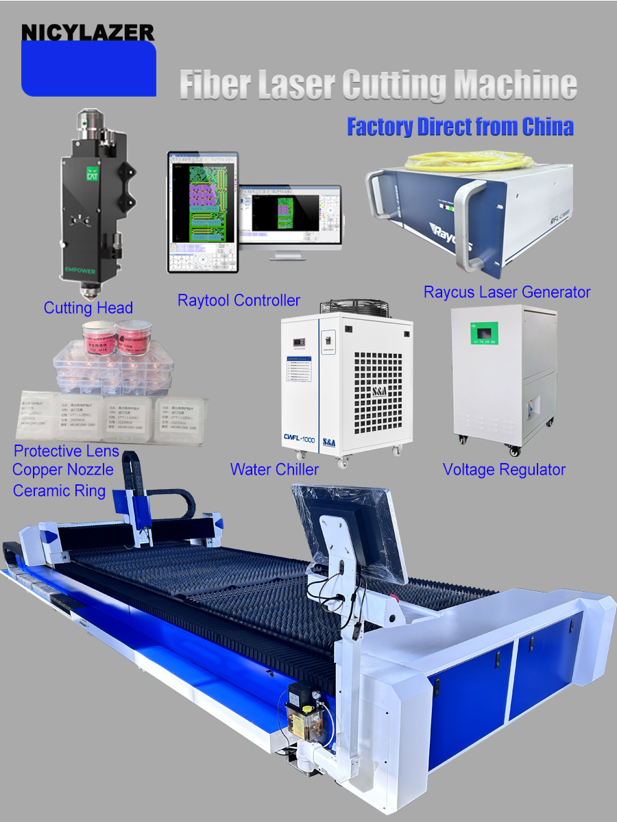 CNC 6000W 6020 Fiber Laser Cut - огляд і ціна Industrial Laser Metal Cutter