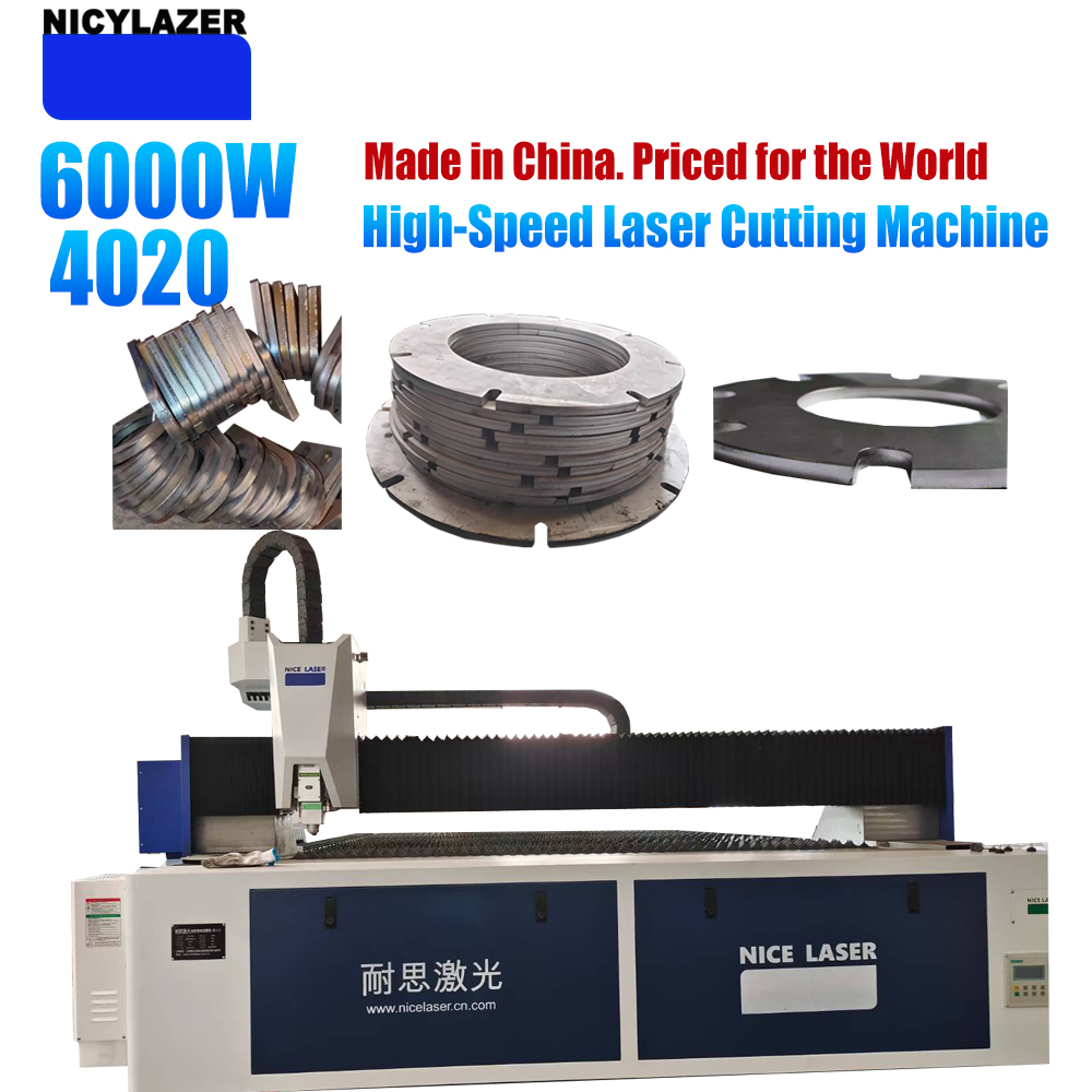 NICYLAZER CNC 6000W 4020 Fiber - огляд і ціна Industrial Laser Metal Cutter
