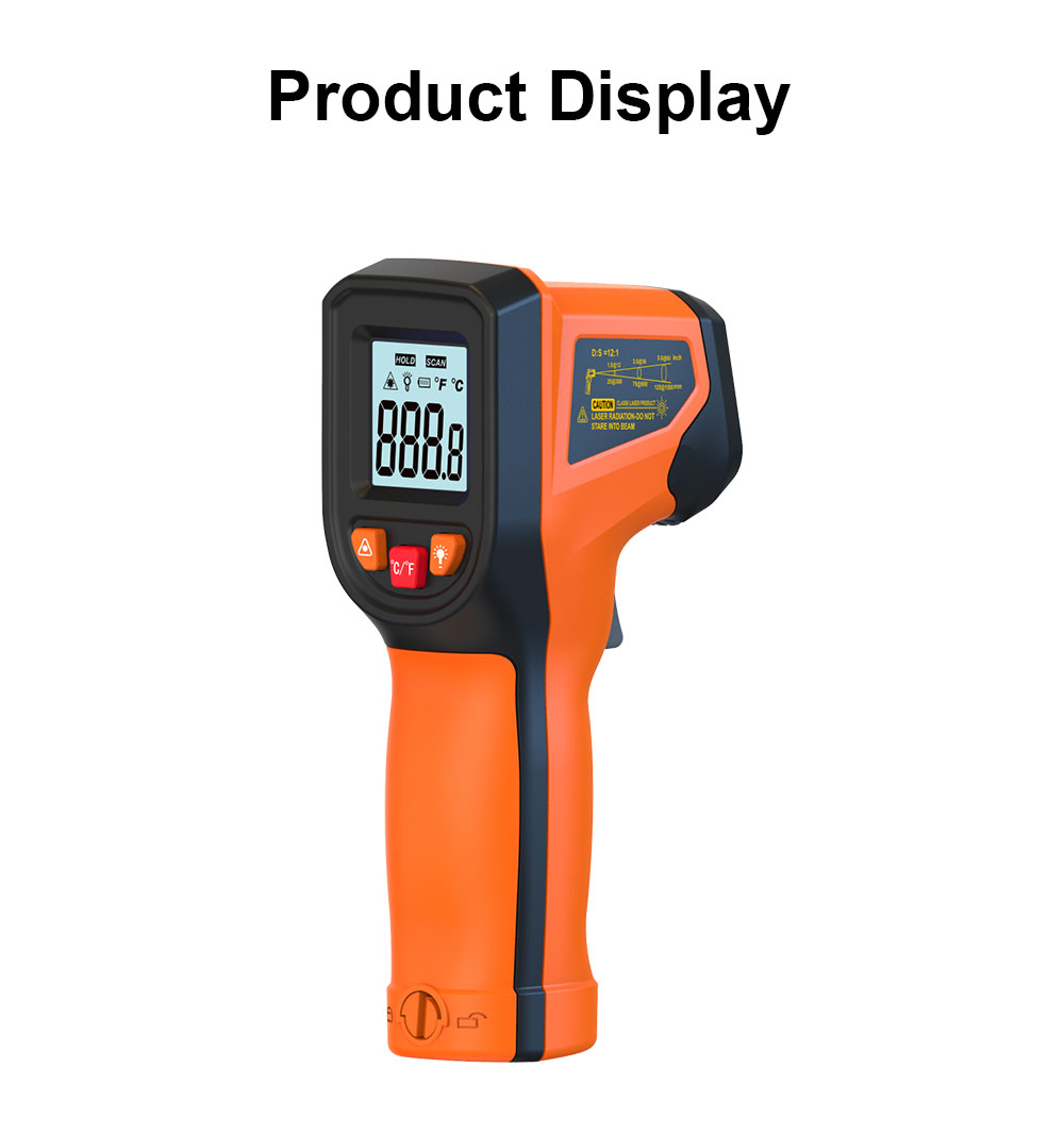 T600 T600A Digital Infrared Th - огляд і ціна Industrial Laser Temperature Gun