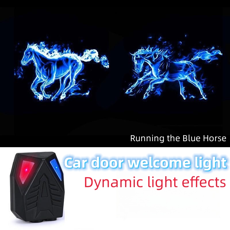 2PCS Rechargeable Led Car Door - огляд і ціна Industrial Laser Projector