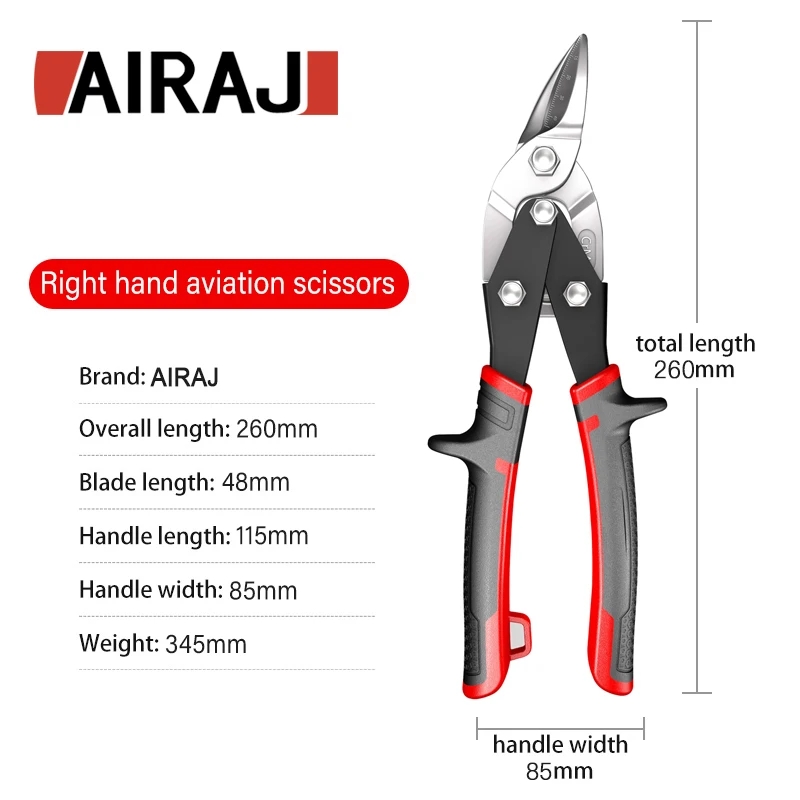 AIRAJ  Aviation Scissor Tin Sn - огляд і ціна Industrial Laser Metal Cutter