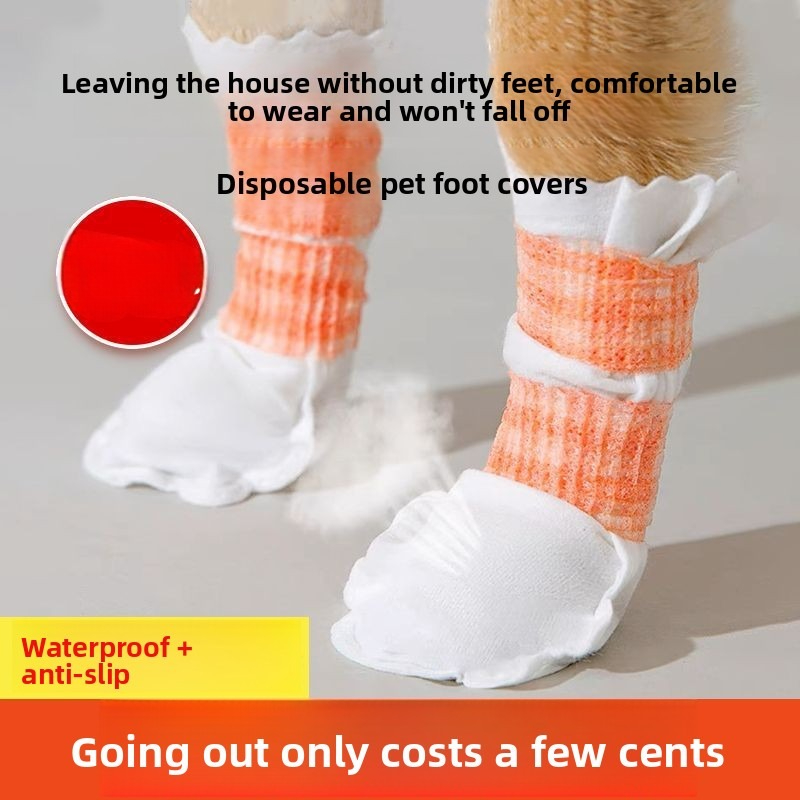 20PC/Lot Pet Disposable Paw Sh - огляд і ціна Dust Shoe Cnc