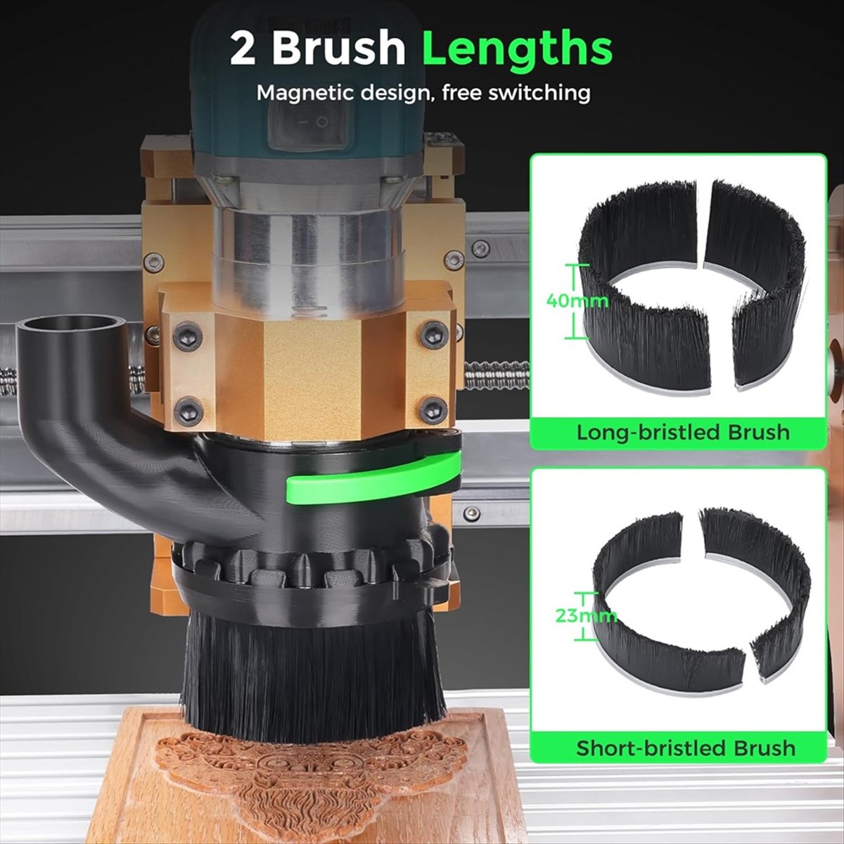 AS507 HAPPY^65mm & 69mm Diamet - огляд і ціна Dust Shoe Cnc