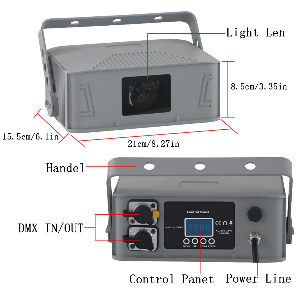 Sharelife 5W Waterproof White  - огляд і ціна Industrial Laser Projector