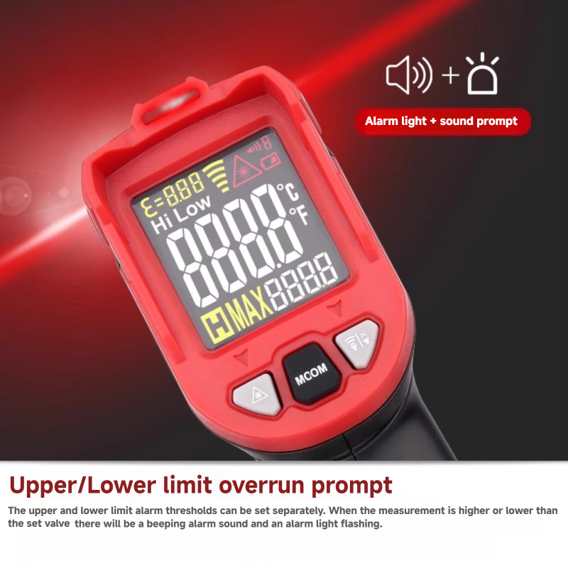 Portable Digital Laser IR LCD  - огляд і ціна Industrial Laser Temperature Gun